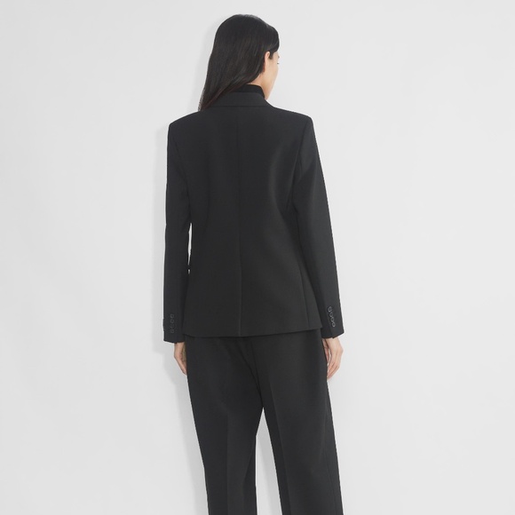 Aritzia Babaton Producer Blazer in Rich Mocha Brown NWT Size 12 - Picture 7 of 9